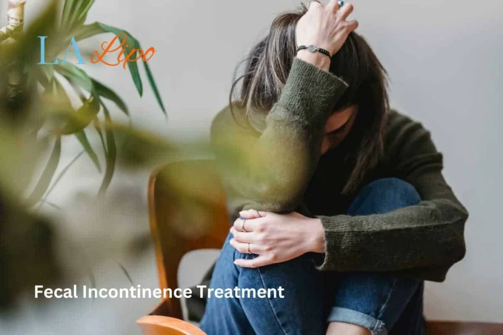 woman worried about fecal incontinence diet Sunbury-on-Thames