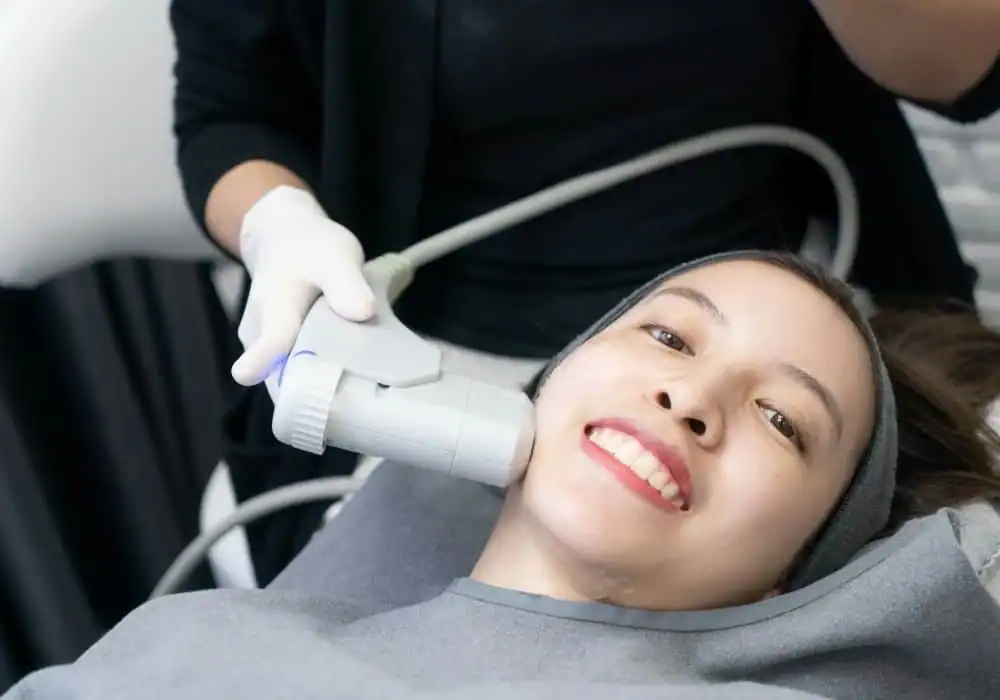HIFU treatment Sunbury-on-Thames in progress
