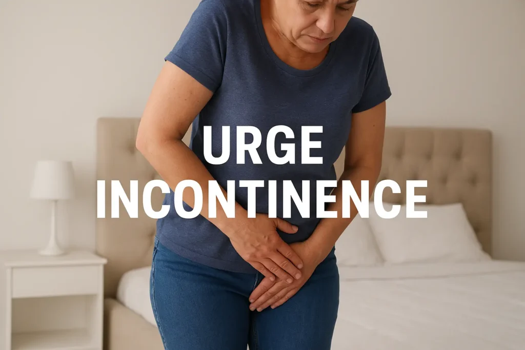 how to manage urge incontinence Sunbury-on-Thames symptoms