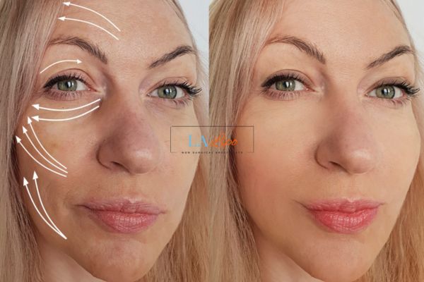 Morpheus 8 results Sunbury-on-Thames face lift.